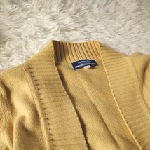 バーバリー　BURBERRY BLUE LABEL　ニットアンサンブル ２点セット　ノバチェック　ホース刺繍　_画像4