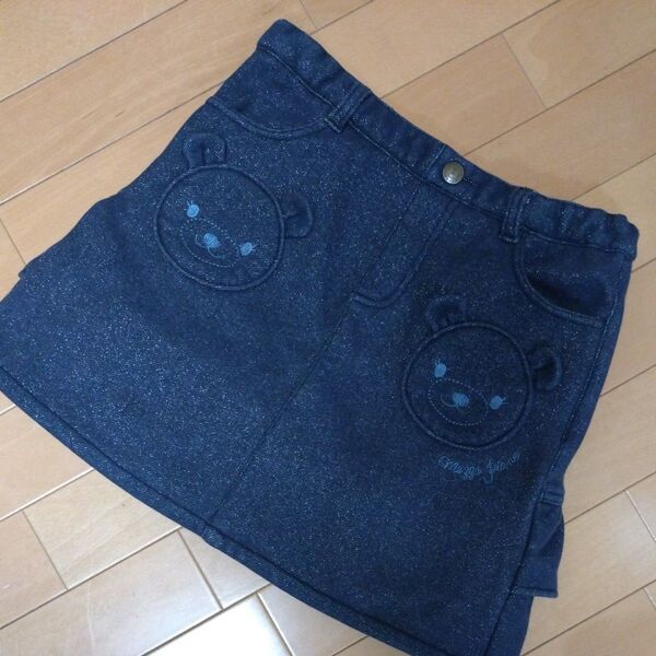 メゾピアノ 裏起毛 スカート