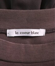 le coeur blanc Tシャツ・カットソー レディース ル　クール　ブラン 中古　古着_画像3