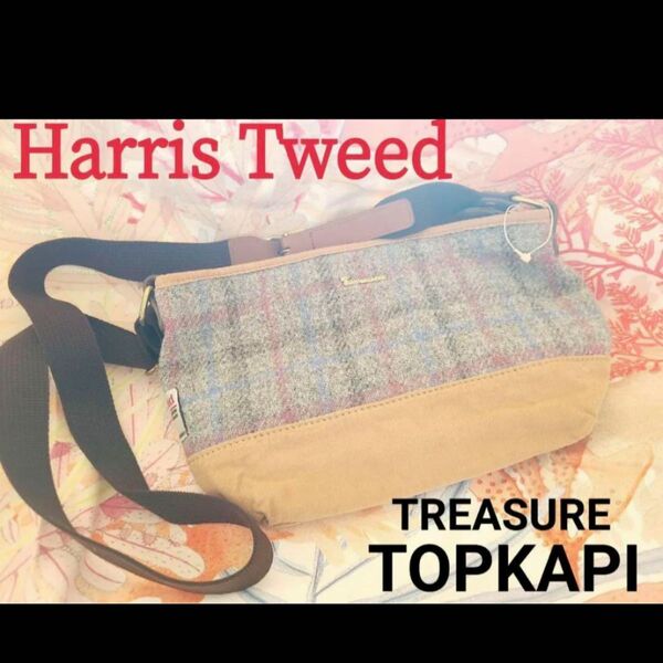 TOPKAPI トプカピ Harris Tweed ショルダーバッグ