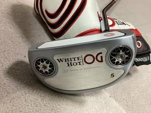 【超美品】ODYSSEY WHITE HOT OG オデッセイ ホワイトホットOG #5 STROKE-LAB 33インチ ストロークラボ装着 日本正規品