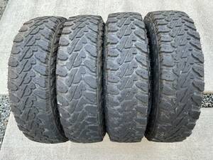 【中古】YOKOHAMA ヨコハマ GEOLANDAR ジオランダー M/T G003 175/80R16 91S 4本 タイヤ