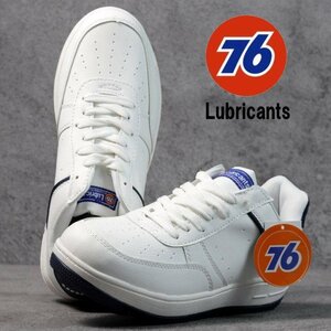 USAブランド 76 Lubricants スニーカー メンズ ナナロク シューズ 靴 スケーター 3029 ホワイト/ブルー 26.5cm / 新品 1円 スタート