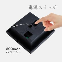 ソーラーランタン LED ソーラーライト ガーデンライト キャンプ ソロキャンプ アウトドア 吊り下げ 7987611 ブラック 新品 1円 スタート_画像8