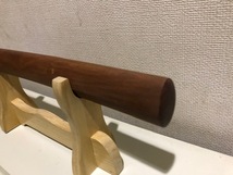 スヌケ(高段者重用)　木刀　懐剣　守り刀　全長約33cm　重量約175ｇ　杢目磨き出し　無着色　蜜蝋仕上げ　素振り・居合用_画像3