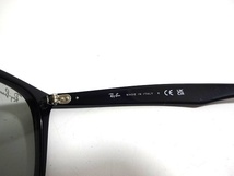 X3K003■本物■ レイバン Ray-Ban イタリー製 RB4258-F ブラック サングラス メガネ 眼鏡 メガネフレーム_画像7