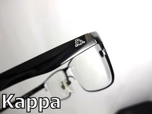 X3K050■本物■ カッパ Kappa イタリーオリジナル ブラック ブルーライトカットレンズ PC メガネ 眼鏡 メガネフレーム