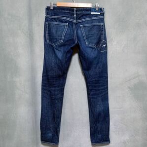 希少 DENIM BY VANQUISH& FRAGMENT デニムバイ ヴァンキッシュ VFP2024 14AW TAPERED STRAIGHT デニムパンツ ジーンズ size.32 色落ち有りの画像5