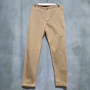 Nigel Cabourn ナイジェルケボーン BASIC CHINO NARROW M-41 Type アーミートラウザー チノ パンツ ナロー size.36 inch (L) ベージュ