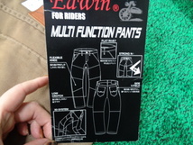 36インチ★EDWIN エドウィン MULTI FUNCYION PANTS マルチパンツ カーキ★_画像7