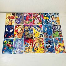 美16【送ク】1円～ ポケットモンスター ポケモン キャラクターメールコレクション 技 ノーマル 18枚まとめ ハガキ ポストカード_画像1