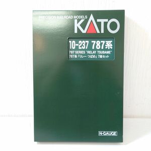 フ13【80】1円～ 動作確認済み KATO カトー Nゲージ 10-237 787系 リレーつばめ 7両セット