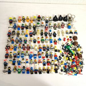 zz4【60】1円～ レゴ ブロック LEGO ミニフィグ 宇宙飛行士 ダースベイダー 他 パーツ 大量まとめセット