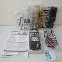 チ3【80】1円～ 未組立 アオシマ ムービーメカ KR-07 1/24 ナイトライダー ナイト2000 K.I.T.T. シーズン4 スキャナー音声ユニット付き_画像2