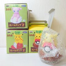 ト27【100】1円～ バンプレスト ポケモン とるとる愛テム ルームランプ 貯金箱 スロットマシン オルゴール ピカチュウ ピチュウ 他 まとめ_画像6