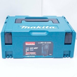 未使用 未開封 makita マキタ 充電式 ウォールディテクタ 18V 14.4V WD181DZK バッテリ 充電器別販売 ケースにすりキズ 汚れあり