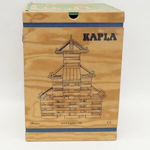 中古 カプラ KAPLA 木製 ブロック 積木 積み木 木製 280pcs 欠品あり