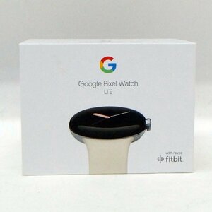 現状品 Google pixel Watch LTE グーグル ウォッチ スマートウォッチ ホワイトラバーベルト 通電確認済み