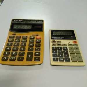 CASIO count machine calculator HS-101H DT420 operation verification that auction. statistics information 