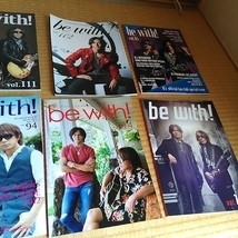 会報 B'z パンフレット ビーズ be with 6冊　アンティーク