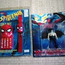 スバイダーマン　デビルマン　未使用品