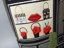 BR-2974　LULU GUINNESS トートバッグ　お店デザイン_画像3