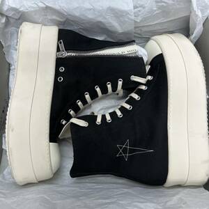 (37171.1107T)　　☆　　中古！　RICK OWENS/リックオウエンス　DRKSHDW　MEGA　BUMPER　スニーカー　厚底　サイズ42　袋付き　　☆