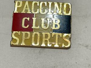 パチーノクラブ PACCINO CLUB SPORTS バッチ