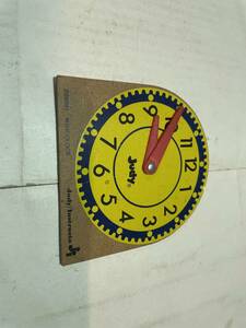  intellectual training toy clock Judy made 