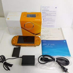 ソニー　PSP3000 ブライトイエロー　極美品　プレイステーションポータブル