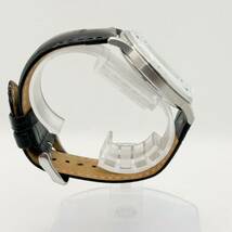 オリエント　腕時計　自動巻き 黒　AC00-C0-B 日本製　ORIENT バンビーノ　ステンレス　レザー_画像4