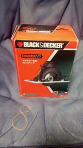 BLACK＆DECKER　ブラック＆デッカー　マルチツール用丸ノコヘッド