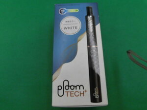 Ploom TECH + プルームテックプラス STATERKIT スターターキット ホワイト 本体 電子タバコ 喫煙グッズ 通電確認済み 激安1円スタート