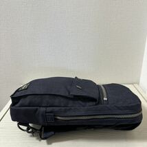 【大幅値下げ】【新品同様】定価33,000円 PORTER ポーター スモーキー SMOKY ボディバッグ 592-07531 ネイビー　ワンショルダー　ウエスト_画像6