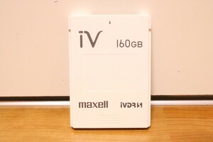 maxell マクセル iVDR 160GB カセットハードディスク M-VDRS160G.B　中古品①