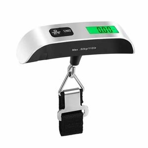 携帯デジタルスケール#Pocket Scale/手荷物計量□最大~50Kg：送料込み(匿名配送)899円