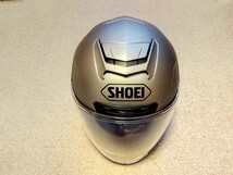 SHOEI J-FORCE IV:COLOR：マットディープグレー:Size XL:内装クリーニング済み:KeePerコーティング施工済み:中古品:PINLOCKシート貼付け済_画像5