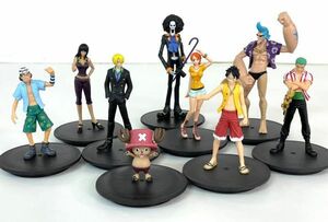 H317-K54-45 ONE PIECE ワンピース フィギュア 9点 オリジナル缶ミラー サンジ セット 麦わらの一味 ルフィ ゾロ ナミ ウソップ 他②