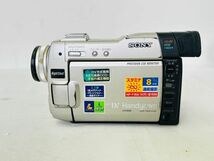 H531-K32-3039 SONY ソニーDCR-TRV9 デジタルビデオレコーダー ビデオカメラ カメラバッグ・バッテリー・充電器他 通電OK ⑤_画像2