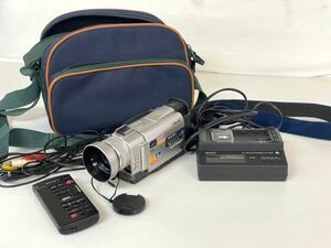 I329-K42-1171 SONY ソニー DCR-TRV20 デジタルビデオカメラ デジタルハンディカム 日本製 バッテリー/充電器/ケーブル付き ⑦