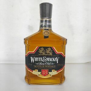 F915-K50-181 WHYTE & MACKAY ホワイトアンドマッカイ 18年 スコッチ ウイスキー 750ml 43% 未開栓 ⑦