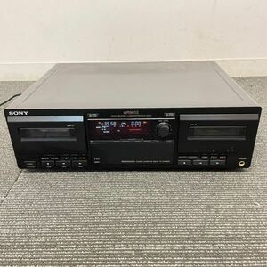 I212-K42-1181 SONY ソニー TC-WR965S ステレオカセットデッキ カセットテープデッキ 日本製 オーディオ機器 音響機器 通電確認OK ⑦