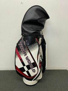 I224-K22-5464 HONMA 本間 ホンマ TOUR WORLD ツアーワールド メンズ キャディバッグ ゴルフバッグ 5分割 ゴルフ用品 ⑦