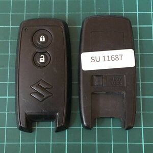 SU11687 スズキ BX217BW10GE4 2ボタン スマートキー キーレスリモコン モコ セルボ フレア ワゴンR MRワゴン等 日産マツダAZワゴン MG22S