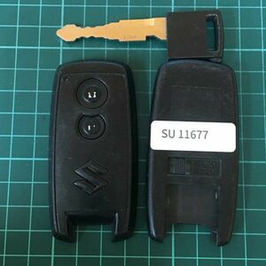 SU11677 スズキ BX217BW10GE4 2ボタン スマートキー キーレスリモコン モコ セルボ フレア ワゴンR MRワゴン等 日産マツダAZワゴン MG22S