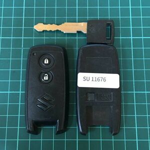 SU11676 スズキ U43PB14B 2ボタン スマートキー キーレスリモコン モコ セルボ フレア ワゴンR MRワゴン等 日産マツダAZワゴン MG22S MH22S