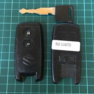 SU11675 スズキ U43PB14B 2ボタン スマートキー キーレスリモコン モコ セルボ フレア ワゴンR MRワゴン等 日産マツダAZワゴン MG22S MH22S