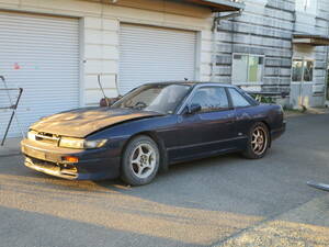 日産 S13 シルビア Qs NA 5速 ベース車両 部品取り車 ミサイル等に