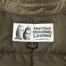 定価￥19,950- 極美品 MARMOT mountain limited マーモット MJD-F1020 DOWN STAFFED SHIRT ライトダウンジャケット シャツ L_画像6