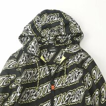 相場価格￥42,900- 極美品 DIESEL ディーゼル J-SABORU デジタルオールオーバープリント ジャケット パーカ 黒 ブラック XS JP:S_画像2